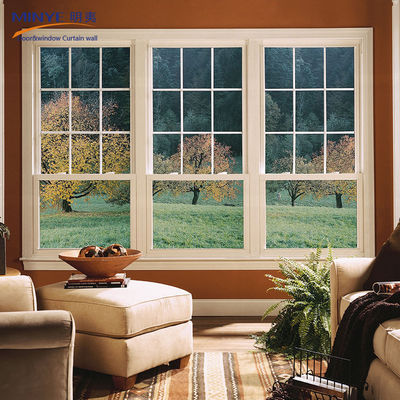Swing Open Wit Aluminium Glas Casement Vensters met Spaanse Stijl Design uit Shanghai