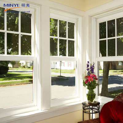 Swing Open Wit Aluminium Glas Casement Vensters met Spaanse Stijl Design uit Shanghai
