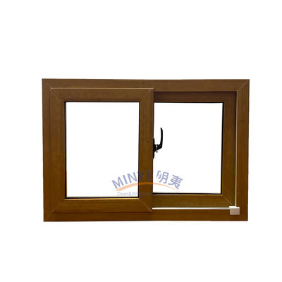 Glijdend UPVC/PVC vensters voor verbeterde geluidsdichte en winddichte functie uit Shanghai