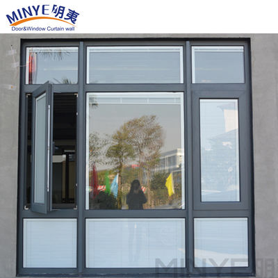 EPDM Rubber Strip Design Stijl Moderne Aluminium Frame Casement Venster Foto Venster