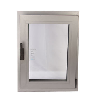 Goed afdichtende thermische breuk Aluminium kantel- en draaivenster met dubbel gehard glas