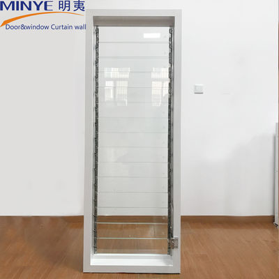 Gepersonaliseerd Profiel Kleur Louver Design Aluminium Glasluik met Rotogear Operator