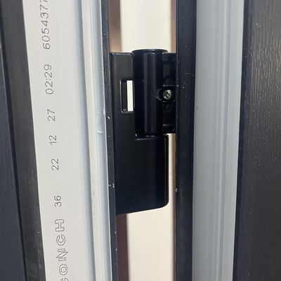 Hoge duurzaamheid Lamnative Glass PVC French Casement Doors voor buiten en binnen