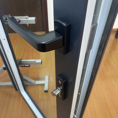 Hoge duurzaamheid Lamnative Glass PVC French Casement Doors voor buiten en binnen