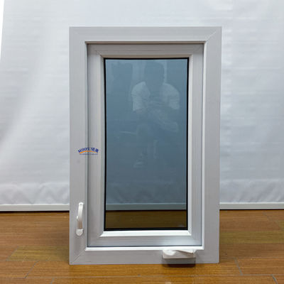 Plastic Frame Double Pane Window Upvc Casement Window voor de Amerikaanse woonmarkt