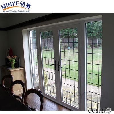 Achtertuin Design Aluminium legering Casement deur met dubbele beglazing en veiligheidskenmerken