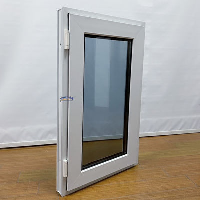 Plastic Frame Double Pane Window Upvc Casement Window voor de Amerikaanse woonmarkt