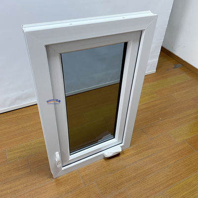 Plastic Frame Double Pane Window Upvc Casement Window voor de Amerikaanse woonmarkt