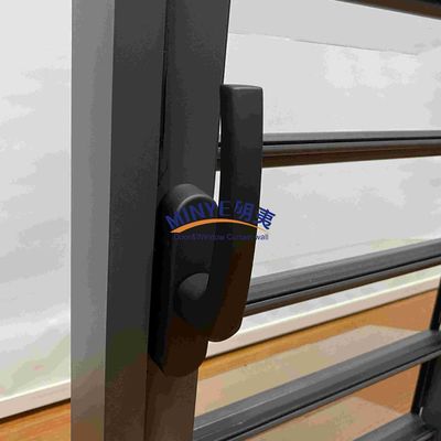 Aluminiumlegering en glasluisluis voor Europese buitenwoning in Amerikaanse stijl
