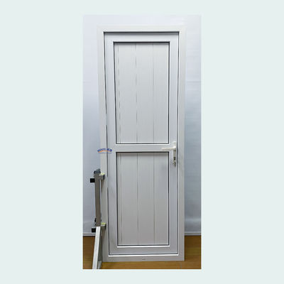 Doppelgehard glas Franse stijl UPVC verticale deur met scharnieren voor PVC-gusset deur Exporteur
