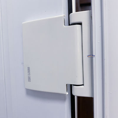 Doppelgehard glas Franse stijl UPVC verticale deur met scharnieren voor PVC-gusset deur Exporteur