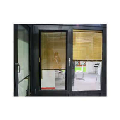 Visueel veldregeling Aluminium ruit met binnenluik en dubbel glas