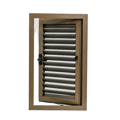 Aluminium plantage sluiter voor ramen met 50,8 mm luwer grootte en aangepaste vorm