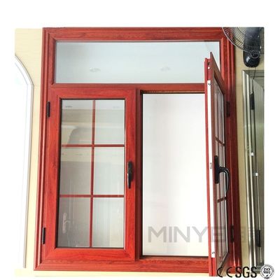 IJzeren grill venster deur ontwerpen voor modern glas aluminium casement vensters moderne stijl