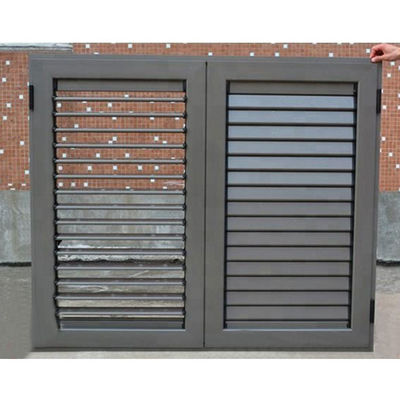 Aluminium plantage sluiter voor ramen met 50,8 mm luwer grootte en aangepaste vorm