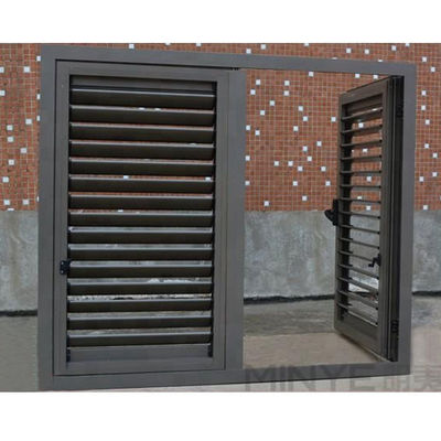 Aluminium plantage sluiter voor ramen met 50,8 mm luwer grootte en aangepaste vorm