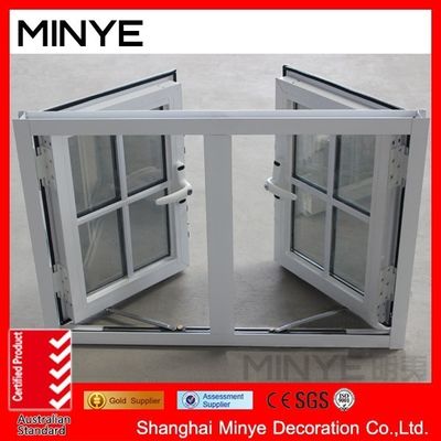 IJzeren grill venster deur ontwerpen voor modern glas aluminium casement vensters moderne stijl