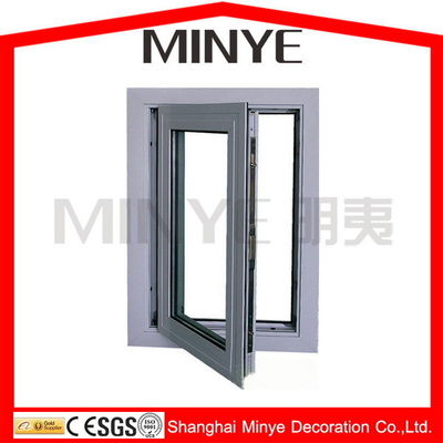 Hoogwaardig Chinees of Duits Hardware Appartement Aluminium Frame Side Hinge Windows