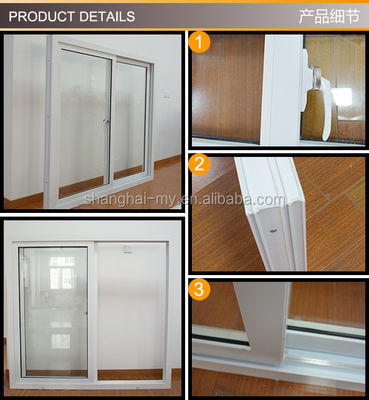 Home Office Essentieel waterdicht en geluidsdicht glas vinyl venster voor modern design