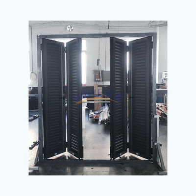 Chinese top hardware hoge sterkte aluminium vouwluchter venster voor moderne villa
