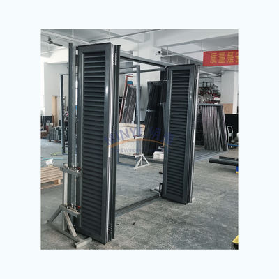 Chinese top hardware hoge sterkte aluminium vouwluchter venster voor moderne villa