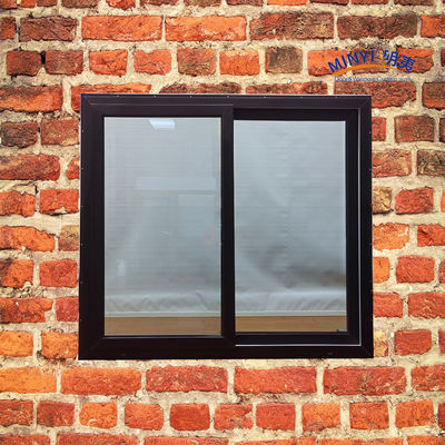 Moderne Louver UPVC schuifruimte met Low E glas dubbelkleurig en Duitse hardware
