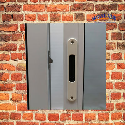 Moderne Louver UPVC schuifruimte met Low E glas dubbelkleurig en Duitse hardware