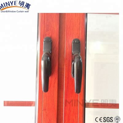 Hoofdplaats Dubbelpaneel Aluminium Venster Glas met Frames Amerika Stijl Dubbel Glas Venster