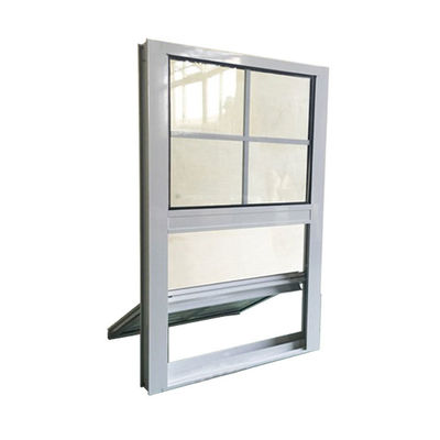 Verticaal open patroon Aluminium Up Down Schuifvenster voor aangepaste grootte