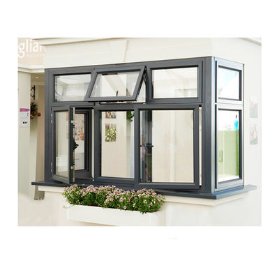 Moderne staal bovenhangen venster/aluminium venster en deur in elke kleur met modern ontwerp