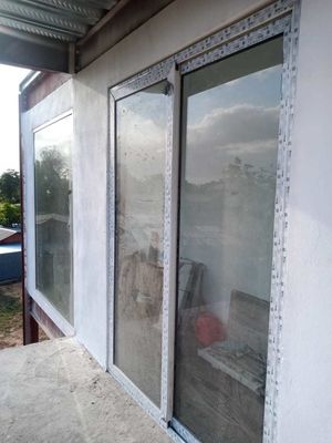 EPDM dubbelverzegelingssysteem met thermische breuk Aluminium schuifdeur voor geluidsisolatie