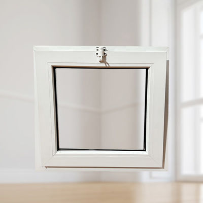 Europese stijl, op maat gemaakt, PVC-omgekeerd raam met uitstekende diefstallenbescherming