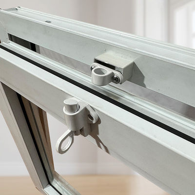 Europese stijl, op maat gemaakt, PVC-omgekeerd raam met uitstekende diefstallenbescherming