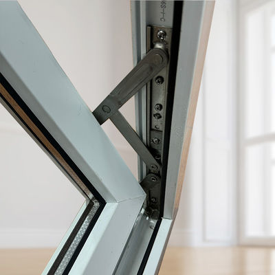 Europese stijl, op maat gemaakt, PVC-omgekeerd raam met uitstekende diefstallenbescherming