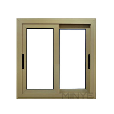 Dubbelgehard glas aluminium schuifvensters met goed afdichting en poedercoating