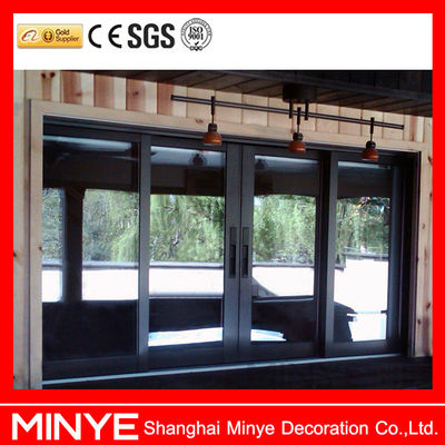 Dubbelgehard glas aluminium schuifvensters met goed afdichting en poedercoating