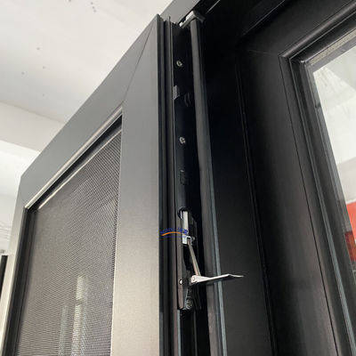 Aluminium geveldeur gemaakt van aluminiumlegering voor modern ontwerp en insectenbestrijding