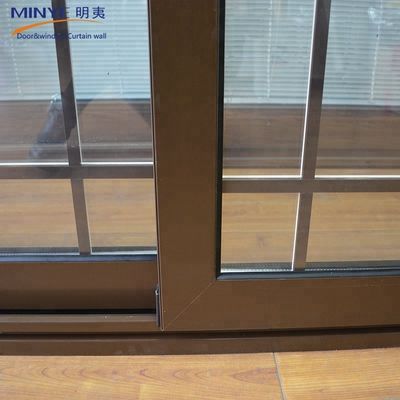 Schuifbalkon Aluminium ramen met Aluminium legering frame materiaal in Puerto Rico