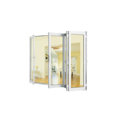 Aluminiumprofiel Glas vouwglijdende deur in afgewerkt oppervlak voor maat