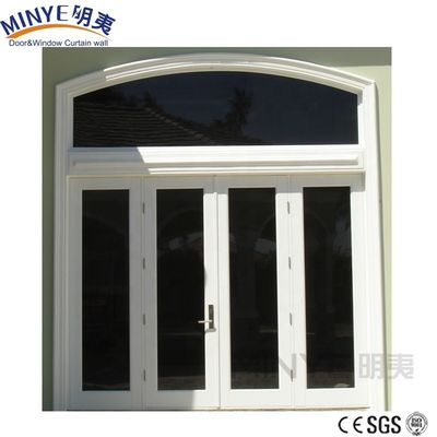 Villa's Interieur PVC Voordeuren 2,5 mm Dikte Modern Design Glasvezel Screen Net