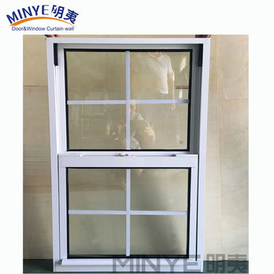 Single Hang Aluminium Window met 5mm 9A 5mm Glas Spec en 1.4mm Profieldikte