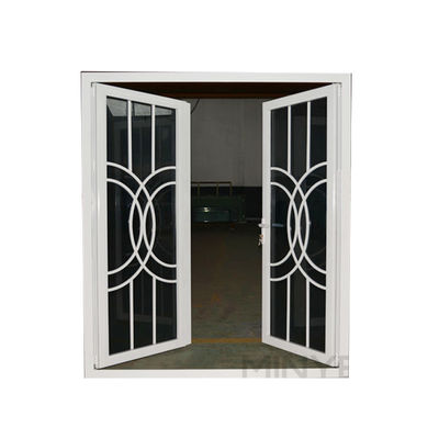 Aluminium voordeur met Duitsland Hardware en PVDF Coating Finish