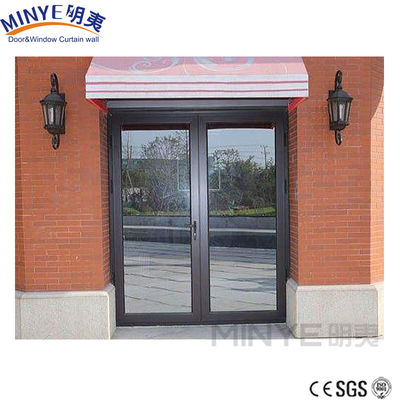 Aluminium voordeur met Duitsland Hardware en PVDF Coating Finish