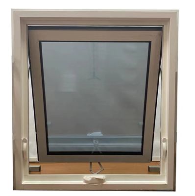 Shanghai Aluminium Double Hang Windows met verticaal openingspatroon en OEM welkom