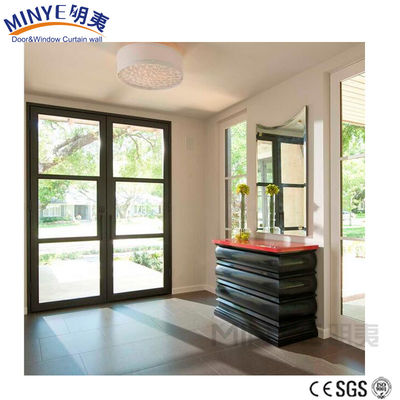 Woonkamer Verwarmings- en koelingsisolatie Aluminium glas bekleding deur Kleur aanpassing