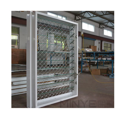 Aluminium schuifvenster met aanpasbaar inbrekingsmeas en horizontaal openingspatroon