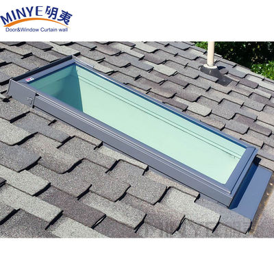 Chinese top waterdicht Franse stijl aluminium dak raam met elektrische velux dakraam