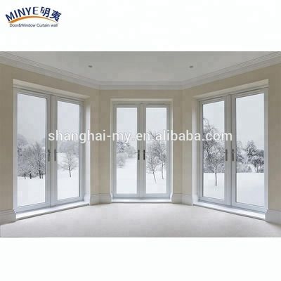 5MM 9A 5MM Glas Spec Aluminium toegangsdeuren voor moderne ijzeren grill Glazen balkondeur
