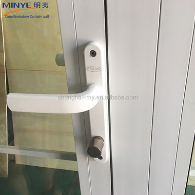 Aluminiumprofiel Arch Double Oval Glass Casement Door met waterpenetratie 450 PA