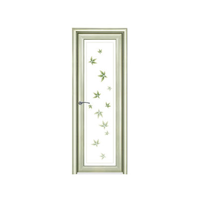 Aluminium legering Moderne badkamer glasvezel bekleding deur met moderne design stijl